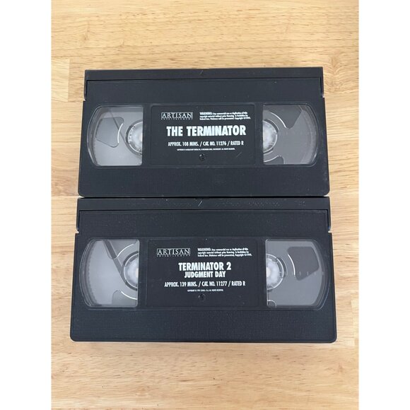 The Terminator Collection VHS Box Set - Picture 2 of 4